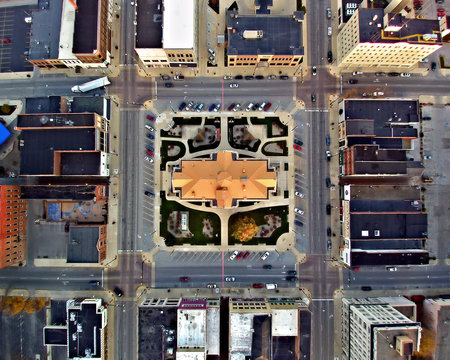 The Square from Above