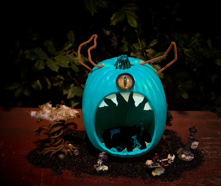 The Extreme Amazing Ultimate Super Teal Pumpkin Lair