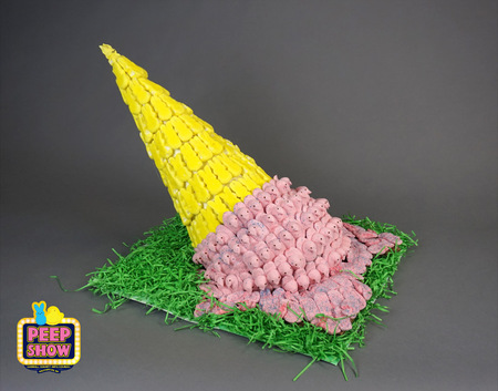 Peeps Cream Cone