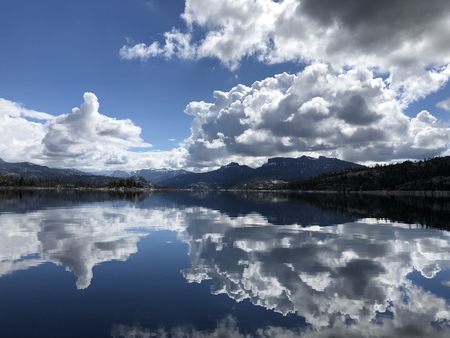 Sierra clouds