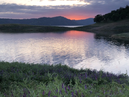 Sunset reflection 