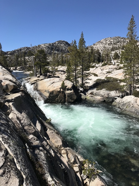 Snowmelt Waterfall