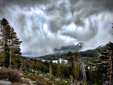 Spring Snow at Silver Lake