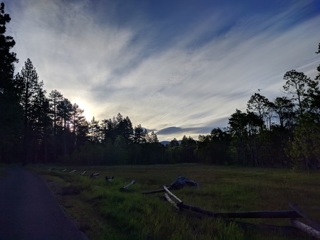 Skies of Sunrise in Tahoe