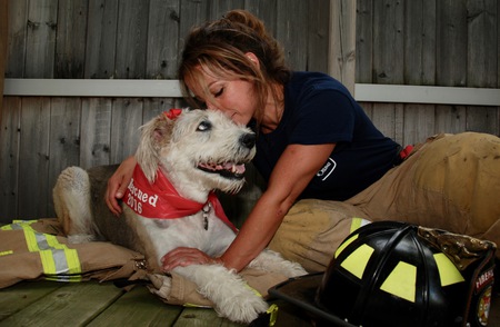 Dr. Cheryl Laite & Lucy from Station 47