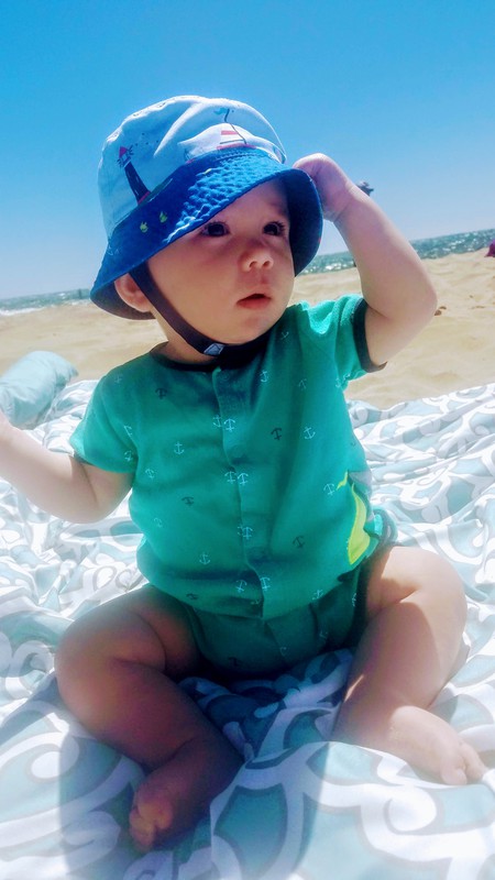 Fun in the sun at Lake Huron
