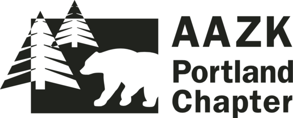 Logo for Portland AAZK 2019 Photo Contest supporting "Bowling for Rhinos"