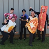 Entry image for Waffle house James, Lindsay, Jamie, Mary and Lin