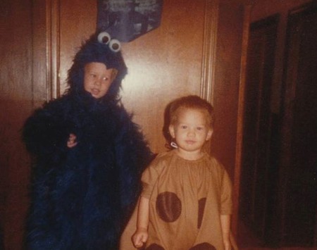 Entry image for Cookie Monster Circa 1984 - Adam and Katie . Clicking this image will show a larger photo