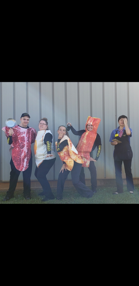 Entry image for Waffle house James, Lindsay, Jamie, Mary and Lin. Clicking this image will show a larger photo