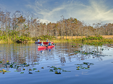 Canoeing Grassy Waters