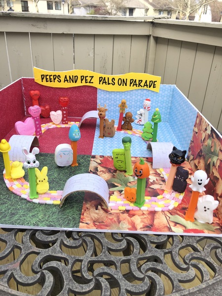 Peeps and Pez Pals on Parade