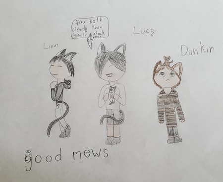 Linus Lucy and Dunkin 
