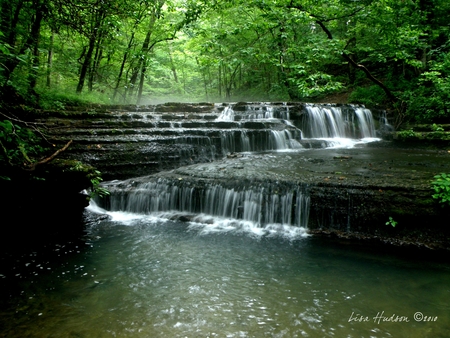 Little Piney Rd. waterfall
