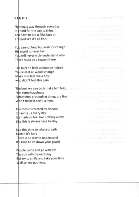 Entry image for Grace Derderian - Fight. Clicking this image will show a larger photo