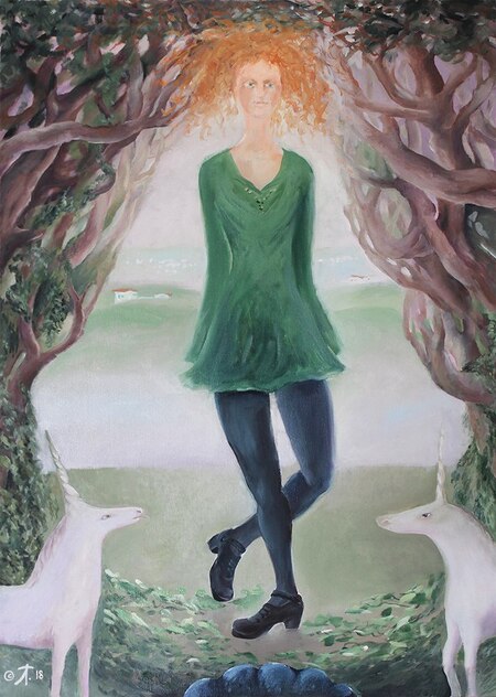 Tatiana Lassan - Hedge [Oil on Canvas]