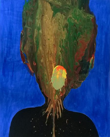 Kai Parham/Fiona Macfarlane - Getting On My Nerves (acrylic on canvas)