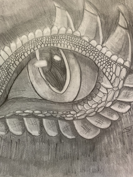 Joell’s Dragon Eye drawing