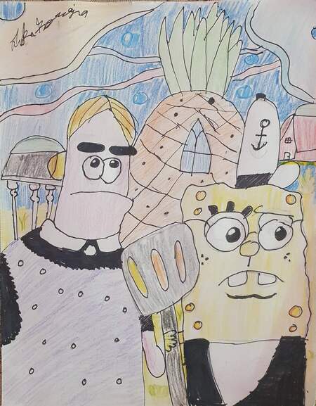 American Gothic Parody