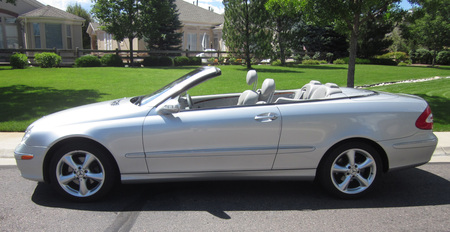 George's Mercedes-Benz CLK320