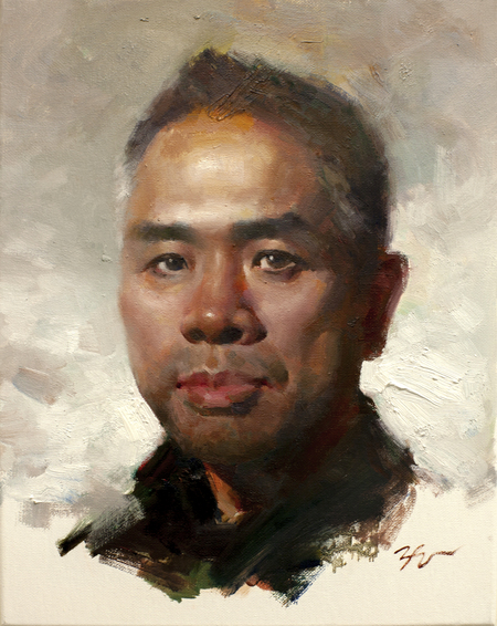 Zimou Tan self portrait