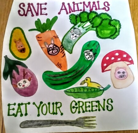 Save Animals Eat Your Greens
