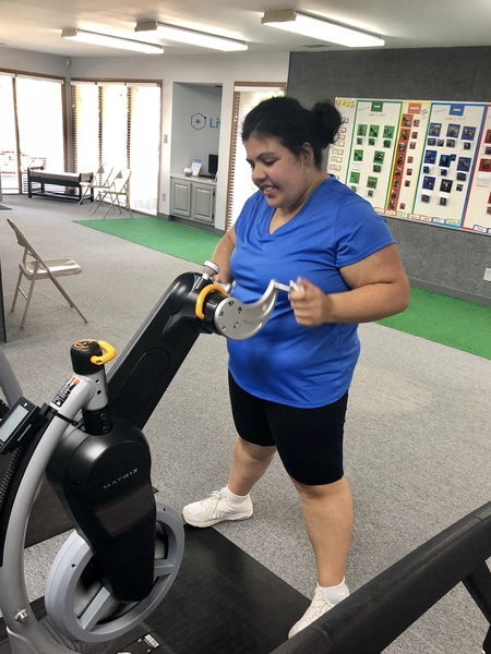 Sara gettin’ after it!