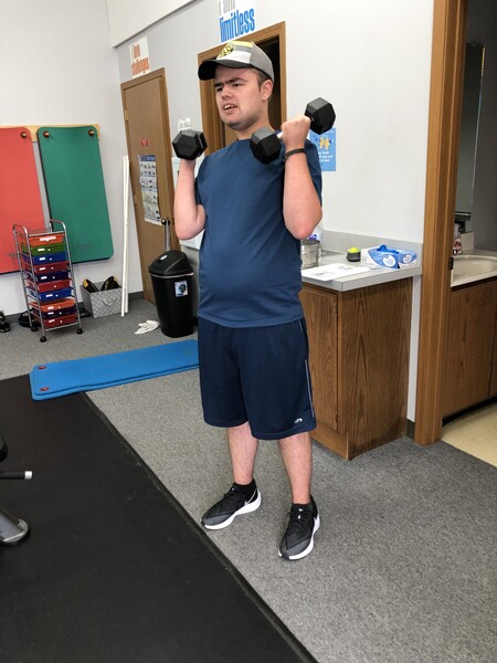 UFiT rocks! Jamie Chisholm  working as hard as ever! 