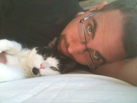 Josh and Oreo