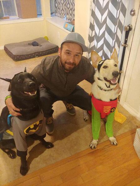 Entry image for Blue and Thor. Clicking this image will show a larger photo