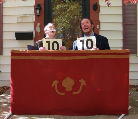 Ready to Judge Some Costumes - Statler and Waldorf