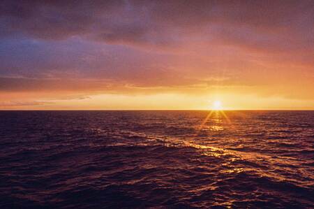 Bering Sea sunset