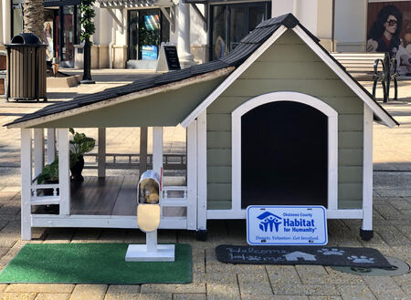 Habitat for Humanity   (Doghouse donated by Eglin Federal Credit Union)