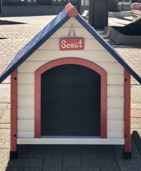 Entry image for Fisher House (Doghouse donated by Eglin Federal Credit Union) . Clicking this image will show a larger photo