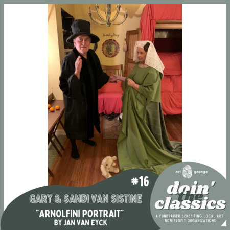 Gary & Sandi Van Sistine - "Arnolfini Portrait"  by Jan Van Eyck