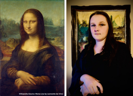 Hattie - "Mona Lisa" by Leonardo Da Vinci