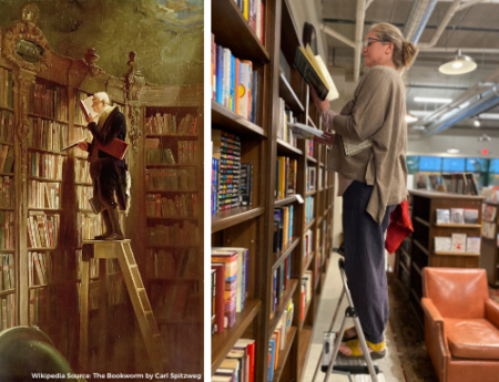 Untitledtown | Amy Mazzariello - "The Bookworm" by Carl Spitzweg