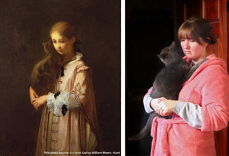 Civic Symphony of Green Bay | Blakeley Menghini - "Girl With Cat" by William Morris Hunt