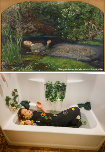 Play-by-Play Theatre | Carolyn Silverberg - "Ophelia" by John Everett Millais