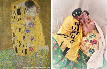 Patt & David Bray - "The Kiss" by Gustav Klimt