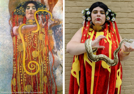 Brianna Heraly - "Medicine Woman" by Gustav Klimt