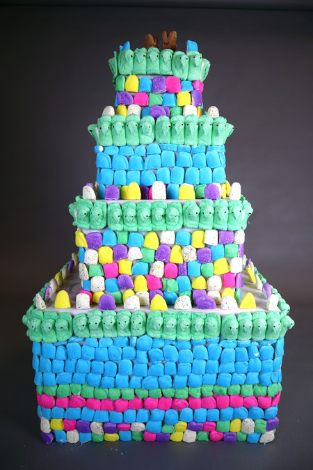 Peeps Wedding Cake