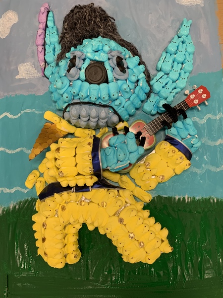 Stitch as Elvis