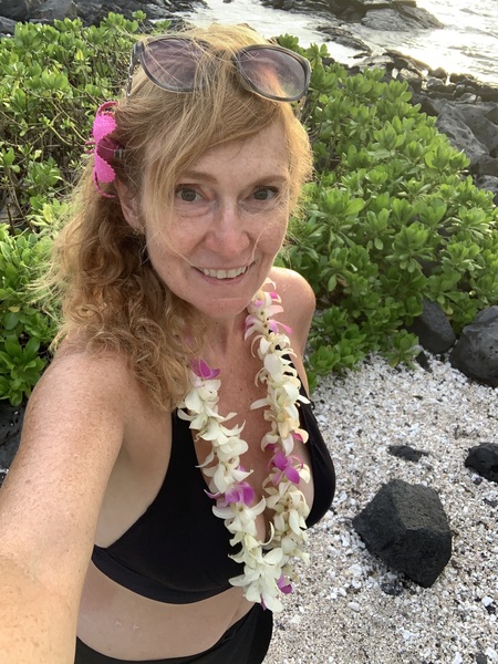 Day at the beach in Hawaii 