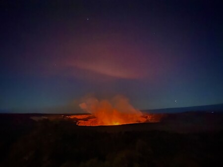 Christmas at volcano 