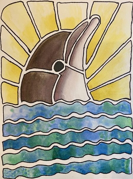 Splash in the Waves