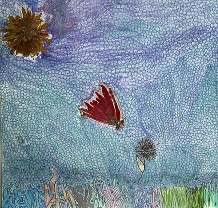 Butterfly at Night