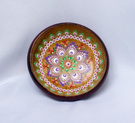 Purple Mandala Bowl