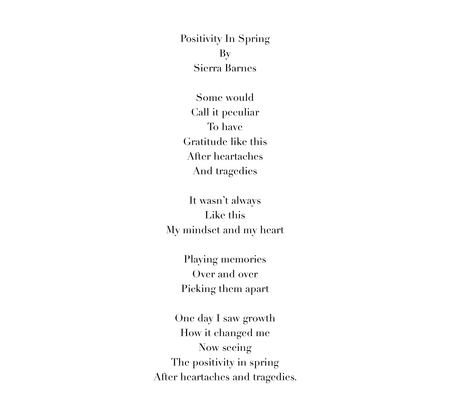 Positivity in Spring