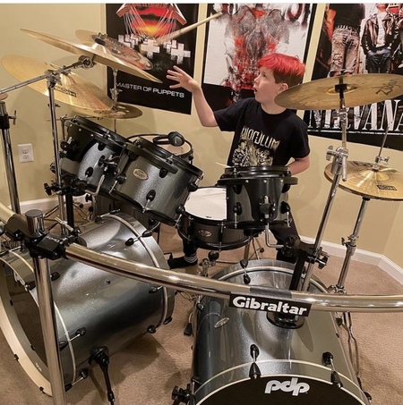 Cade Suddith drummer “CadeMonster101”